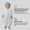 Picture of Tealbee DREAMSUIT: Toddler Sleep Sack with Feet 3T 4T - 0.8 TOG Lightweight Baby Wearable Blanket for Walkers - Rayon Made from Bamboo, Organic Cotton Sleeping Bag - Cactus