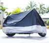 Picture of XYZCTEM All Season Black Waterproof Sun Motorcycle Cover,Fits up to 87" Motors (M & Lockholes)