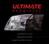 Picture of VViViD+ Ultimate Headlight Taillight Tint Vinyl Wrap (12" x 7ft, Dark Smoke)