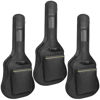 Picture of Mdvora Guitar Bags, 3 Pack Guitar Gig Bag, 38 40 41 inch Electric Guitar Case, Waterproof Oxford Electric Guitar Gig Bag, Two Pockets, for Acoustic Classical Guitar, Ukulele, Bass Guitar(3 Pack)