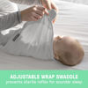 Picture of SwaddleMe by Ingenuity Original Swaddle, 100% Cotton, Improves Sleep & Calms Startle Reflex, 0-3 Months, 3-Pack - Oh Deer