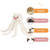 Picture of DODODOLA Dog Toys Squeaky Dog Toys with Crinkle Paper Cute Stuffed Octopus Durable Dog Plush Toys for Large Breed Dog Chew Toys for Small, Medium, Large Dogs