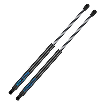 Picture of ARANA C16-15645 Gas Struts 17 inch 20Lb/89N, C1615645 Toolbox Gas Struts 17" Lift Support for Leer Topper Motorhome Storage Door Truck Topper Cap Camper Shell RV Door Toolbox Lid, 2Pcs