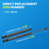 Picture of ARANA C16-15645 Gas Struts 17 inch 20Lb/89N, C1615645 Toolbox Gas Struts 17" Lift Support for Leer Topper Motorhome Storage Door Truck Topper Cap Camper Shell RV Door Toolbox Lid, 2Pcs