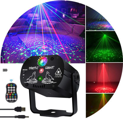 Picture of Stage Lights KisMee Disco Party LED Lights Sound Activated for Xmas Bar Halloween Decorations Karaoke Pub KTV Dance Gift Birthday Wedding