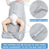 Picture of BSTOPPT 3 Pack Baby Sleep Sack 3-6 Months 100% Rayon Cotton Baby Sleeping Bag 2-Way Zipper Toddler Wearable Blankets Comfy Stretchy Thin Sleep Sacks TOG 0.3