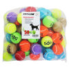 Picture of insum Tennis Ball for Dog Pack of 50 Colorful Easy Catching Pet Dog Ball (2.5inch-4colors)