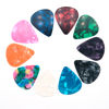 Picture of harpfeas 30 PCS Guitar Picks, 3 Different Thickness Abstract Art Colorful Celluloid Guitar Pick Plectrums For Bass, Electric, Acoustic Guitars Includes 0.46mm, 0.71mm, 0.96mm(Color Random)
