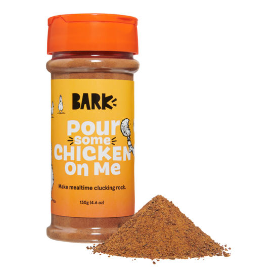 Picture of BARK Chicken Dog Treat Topper - High Protein, Limited Ingredients for All Breeds - All Life Stages, Rosemary Extract for Large & Small Breeds, Elevate Dog Food Dining, Shake & Pour for Dog Bowls