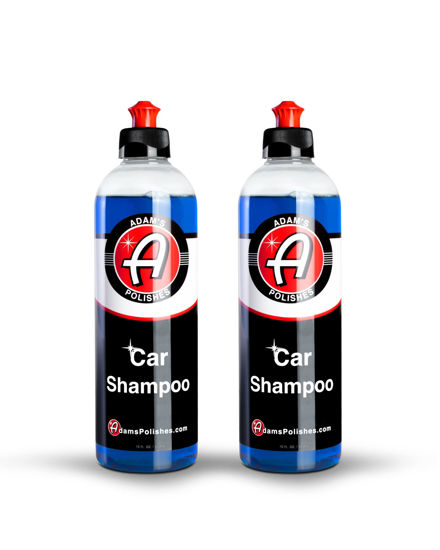 Picture of Adam's Polishes Car Wash Shampoo - pH For Snow Foam Cannon, Foam Gun, Pressure Washer & 5 Gallon Bucket, Powerful Spot Free, Safe On Wax & Ceramic Coating