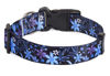 Picture of Mihqy Dog Collar with Bohemia Floral Tribal Geometric Patterns - Soft Ethnic Style Collar Adjustable for Small Medium Large Dogs(Floral Blue,L)
