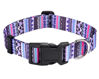 Picture of Mihqy Dog Collar with Bohemia Floral Tribal Geometric Patterns - Soft Ethnic Style Collar Adjustable for Small Medium Large Dogs(Purple Bohemia,L)