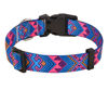Picture of Mihqy Dog Collar with Bohemia Floral Tribal Geometric Patterns - Soft Ethnic Style Collar Adjustable for Small Medium Large Dogs(Orange Ethnic Style,XS)