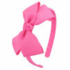 Picture of 7Rainbows Cute Hot Pink Bow Headband for Girls Toddlers.