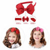 Picture of 7Rainbows Cute Hot Pink Bow Headband for Girls Toddlers.