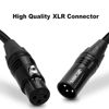Picture of MIKIZ XLR Cables 75 ft 2 Pack - Premium Balanced Microphone Cable with 3 Pin XLR Male to Female Balanced