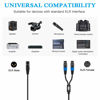 Picture of JOLGOO XLR Splitter Cable, Dual XLR Female to XLR Male Y Splitter Microphone Cable, XLR 2 female to 1 male Cable, 1.6 Feet