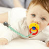 Picture of Pacifier Clips for Boys Girls - MORIBOX 4 Pack Paci Clip Soothe Baby Binky Holder for Shower Birthday Gift