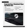 Picture of Replacement for Toyota Prius 2004-2009 Silent Wipers -FAPIUO Front and Rear Windshield Wipers 26"/18"+16" Full Blade Set (3 Pack)