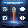 Picture of JeMii Mini Microphone,Tiny Microphone,Phone Microphone, Asmr Microphone,Mini Karaoke Microphone,forVoiceRecording Chatting and Singing on iPhone,Android,PC(Orange)