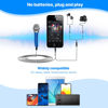 Picture of JeMii Mini Microphone,Tiny Microphone,Phone Microphone, Asmr Microphone,Mini Karaoke Microphone,forVoiceRecording Chatting and Singing on iPhone,Android,PC(Blue)