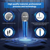 Picture of JeMii Mini Microphone,Tiny Microphone,Phone Microphone, Asmr Microphone,Mini Karaoke Microphone,forVoiceRecording Chatting and Singing on iPhone,Android,PC(Blue)