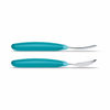 Picture of NUK Kiddy Cutlery Bundle, Includes 1 Fork, 1 Knife, & 1 Spoon, Durable Stainless Steel, BPA & Latex-Free, 18+ Months