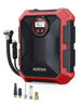 Picture of AstroAI Portable Air Compressor and Tire Inflator - 12V DC Auto Accessory with LED Light and Digital Display - 100PSI for Car, Bicycle and Other Tires