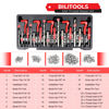 Picture of BILITOOLS Thread Repair Kit SAE, 131-Piece HSS Drill Helicoil Repair Kit 1/4" 5/16" 3/8" 7/16" 1/2"