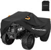 Picture of NEVERLAND ATV Cover Waterproof Heavy Duty 4 Wheeler Cover Quad Cover All Season Weather Proof Outdoor UV Protection for Polaris Yamaha Suzuki Honda (Black XXXLarge)