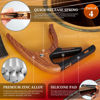 Picture of Guitar Capo for Acoustic and Electric 6 String Guitars (4 Pack Roswood Capo)