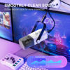 Picture of FIFINE Gaming Equipment Bundle, XLR/USB Streaming Dynamic Microphone with Audio Mixer Set, Podcast Recording Mic with Gain Knob, PC Mixer with Slider Fader Kit for Video, Game Voice-Ampligame KS5W