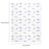 Picture of Soarwg Kids Baby Blanket Unisex Newborn, Super Soft Comfy Blankets, Baby Blankets for Boys, for Toddler Baby Nursery Bed Blanket Stroller Crib Shower Gifts, 30 x 40 Inch