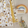 Picture of Soarwg Kids Baby Blanket Unisex Newborn, Super Soft Comfy Rainbow Blankets, for Toddler Baby Nursery Bed Blanket Stroller Crib Shower Gifts, 30 x 40 Inch