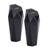 Picture of Ginsco Car Trash Can with Lid, 2 Pack Mini Car Garbage Can, Essential Car Accessories for Interior, Leakproof Car Trash Bin Small Trash Cup for Car, Home, Bedroom Office (Carbon Fibre)