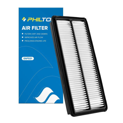 Picture of PHILTOP Engine Air Filter CA9600 Replacement for Honda Accord 2003-2007 & Acura TSX 2004-2008, L4 2.4L, Rigid Panel
