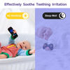 Picture of Hooku 2 Pack Silicone Teething Toys for Babies 0-6 Months, Teethers for Babies 6-12 Months, Remote Teether for Baby, Sensory Toys for Babies, Baby Chew Toys