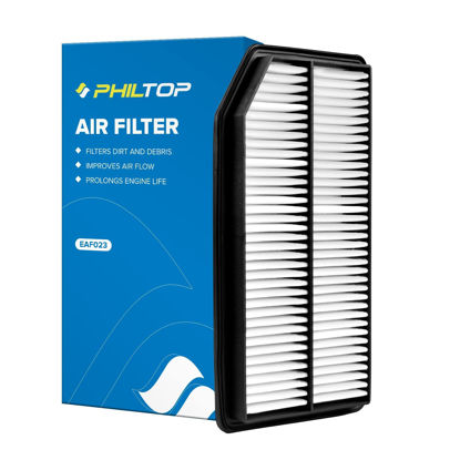 Picture of PHILTOP Engine Air Filter CA10015 Replacement for Honda Ridgeline 2006-2014, Rigid Panel