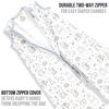 Picture of Mama Cheetah Baby Sleep Sack 2.5 TOG, Winter Baby Sleeping Bag with 2-Way Zipper, Organic Cotton Swaddle Transition Wearable Blanket for Boy Girl Infant Toddler, 0-6 Months