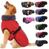 Picture of IECOii Extra Warm Dog Coat Reflective Adjustable Dog Jacket Dog Winter Coat with Buckle Fleece Turtleneck Dog Jacket for Cold Weather Soft Winter Coat for Small Medium Extra Large Dogs