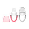 Picture of Dr. Brown's Fresh First Silicone Feeder, Pink & Grey, 2 Count