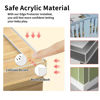 Picture of KAIYUER 1.57 in x 9.84 FT,Clear Edge Protector Strip Sharp Edge Wrap Cover Tape,Self Adhesive Protective Bumper Guards for Cabinet Door Desk Glass Table Bed Furniture, Kitchen Countertop, Waterproof