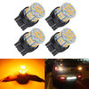 Picture of iFunyLED 4PCS 7443 LED Bulb Turn Signal Light 12V-24V Super Bright 7440 T20 LED Replacement Light Kit Set for Car Tail Brake Turn Signal Lights - Amber Yellow