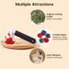 Picture of Potaroma 4Pcs Cat Toys Catnip Crinkly Sound Toy, Horror Knife-Shaped Kitten Bite Kicker Toys, Indoor Exercise 7.5 Inches for All Breeds