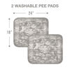 Picture of PUPIBOO Washable Pee Pads for Dogs - Super Absorbent Reusable Puppy Training Pads - 100% Waterproof, Leak-Proof & Non-Slip Whelping Pads for Pet Housebreaking