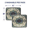 Picture of PUPIBOO Washable Pee Pads for Dogs - Super Absorbent Reusable Puppy Training Pads - 100% Waterproof, Leak-Proof & Non-Slip Whelping Pads for Pet Housebreaking