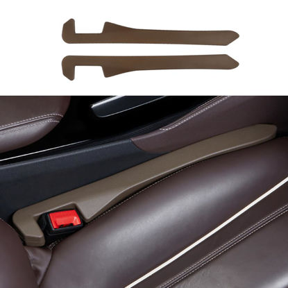 Picture of IHOTDER Car Seat Gap Filler,Super Flexible Car Side Seat Gap Filler Car Accessories for Women & Men,Universal Car Organizer Between Seats for Tightly Filling Seat Gaps