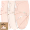 Picture of Baby Swaddle Sleep Sacks with Zipper - 3-Pack Newborn Swaddle Sack, Baby Swaddles Sleep Sack 0-3 Months, Wearable Blanket Baby, Baby Swaddle Blanket Wrap, Swaddle Sack, Easy Change Swaddle (Angelic)