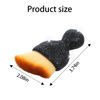 Picture of zipelo Auto Interior Dust Brush, Car Detailing Cleaning Brush with Diamond, Bling Handle Soft Bristles Dusting Tool, Scratch Free Dirt Clean Brushes for Vehicle Dashboard, Air Conditioner Vent (Black)