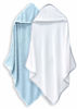 Picture of 2 Pack Baby Bath Towel - Rayon Made from Bamboo, Ultra Soft Hooded Towels for Babies,Toddler,Infant - Newborn Essential -Perfect Baby Registry Gifts for Boy Girl - Blue and White